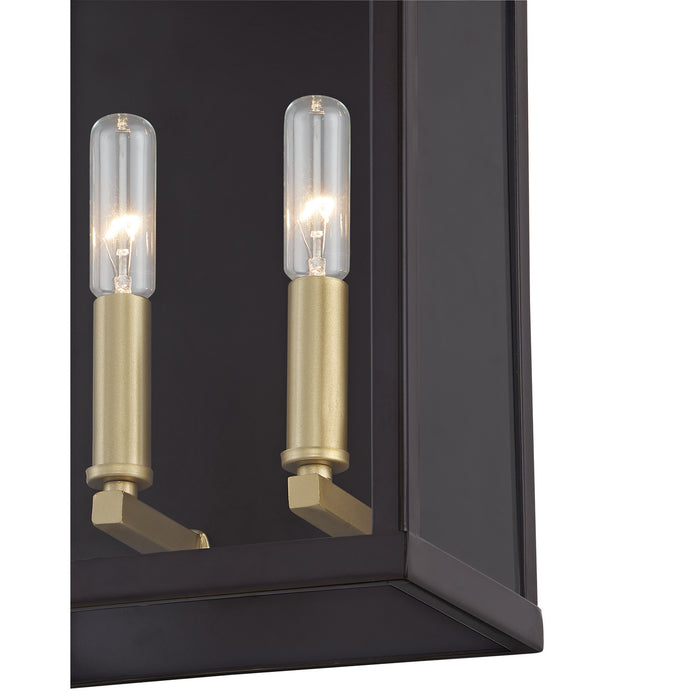 Quoizel ALM8408WT Alma Two Light Outdoor Wall Lantern, Western Bronze Alternate Image 4.jpg