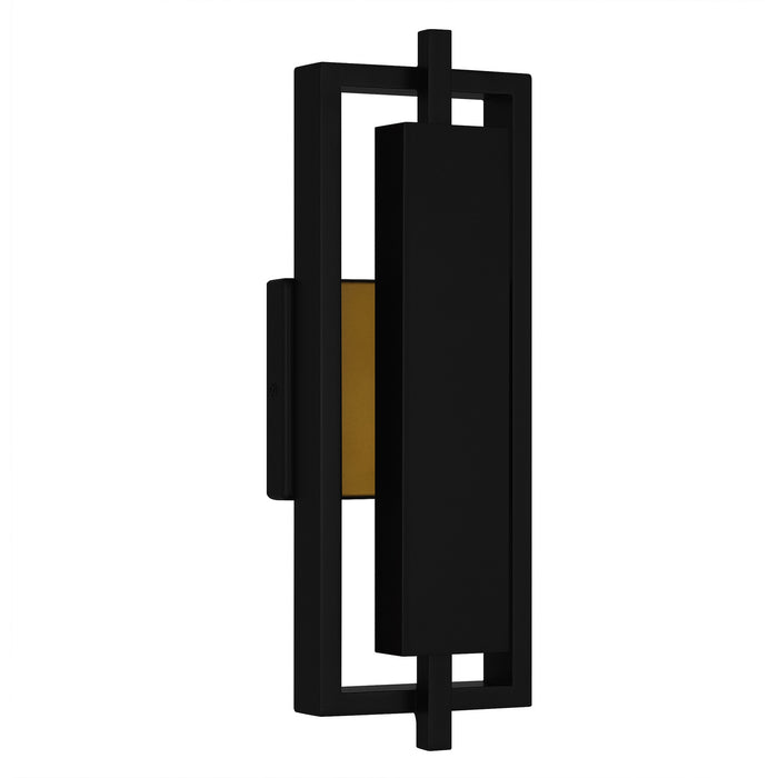 Quoizel PNT8306MBK Pointsett LED Outdoor Wall Lantern, Matte Black Alternate Image 2.jpg