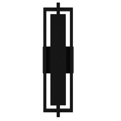 Quoizel PNT8406MBK Pointsett LED Outdoor Wall Lantern, Matte Black Alternate Image.jpg