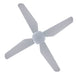 Lucci Air 21300101 Aria Hugger 52" Ceiling Fan, Matte White Alternate Image 3.jpg