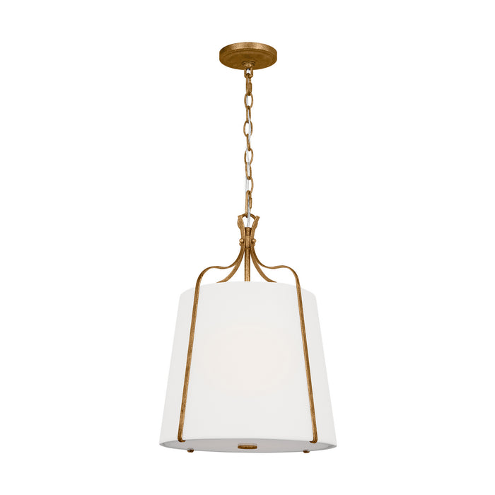 Visual Comfort Studio AP1241ADB Leander One Light Pendant, Antique Gild Alternate Image.jpg