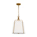 Visual Comfort Studio AP1241ADB Leander One Light Pendant, Antique Gild Alternate Image.jpg
