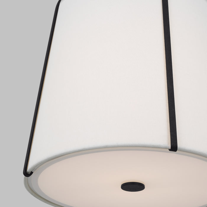 Visual Comfort Studio AP1241SMS Leander One Light Pendant, Smith Steel Alternate Image 3.jpg