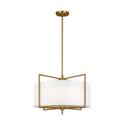 Visual Comfort Studio CP1394BBS Perno Four Light Pendant, Burnished Brass Alternate Image.jpg