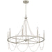 Quoizel BGA5030BN Brigitta Eight Light Chandelier, Brushed Nickel Alternate Image 3.jpg