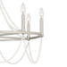 Quoizel BGA5030BN Brigitta Eight Light Chandelier, Brushed Nickel Alternate Image 4.jpg