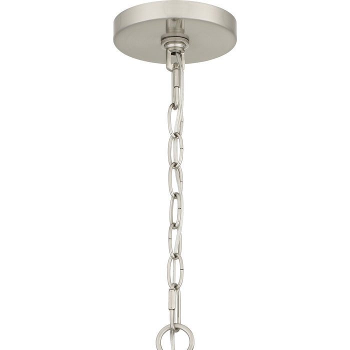 Quoizel BGA5030BN Brigitta Eight Light Chandelier, Brushed Nickel Alternate Image.jpg