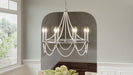 Quoizel BGA5030BN Brigitta Eight Light Chandelier, Brushed Nickel Alternate Image 7.jpg