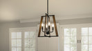 Quoizel MAL2816MBK Mayline Four Light Pendant, Matte Black Alternate Image 7.jpg
