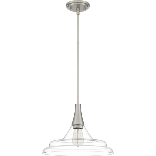 Quoizel QP5568BN Grayton One Light Pendant, Brushed Nickel Alternate Image.jpg