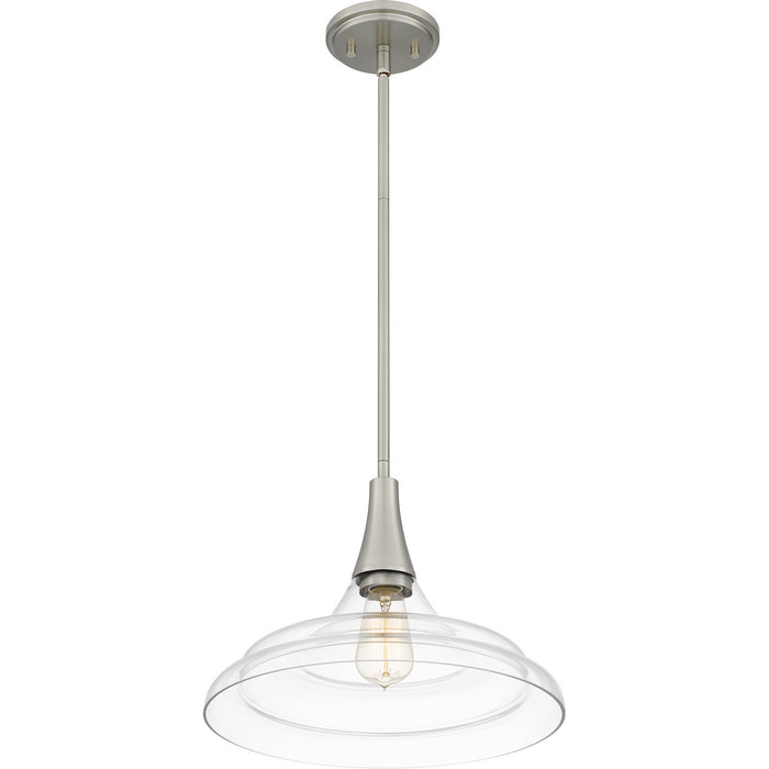 Quoizel QP5568BN Grayton One Light Pendant, Brushed Nickel Alternate Image 3.jpg