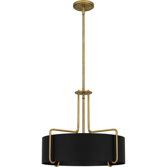 Quoizel QP5596AB Quoizel Pendant Four Light Pendant, Aged Brass Alternate Image.jpg