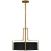 Quoizel QP5596AB Quoizel Pendant Four Light Pendant, Aged Brass Alternate Image 2.jpg