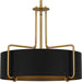 Quoizel QP5596AB Quoizel Pendant Four Light Pendant, Aged Brass Alternate Image 4.jpg
