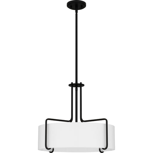 Quoizel QP5596MBK Quoizel Pendant Four Light Pendant, Matte Black Alternate Image.jpg