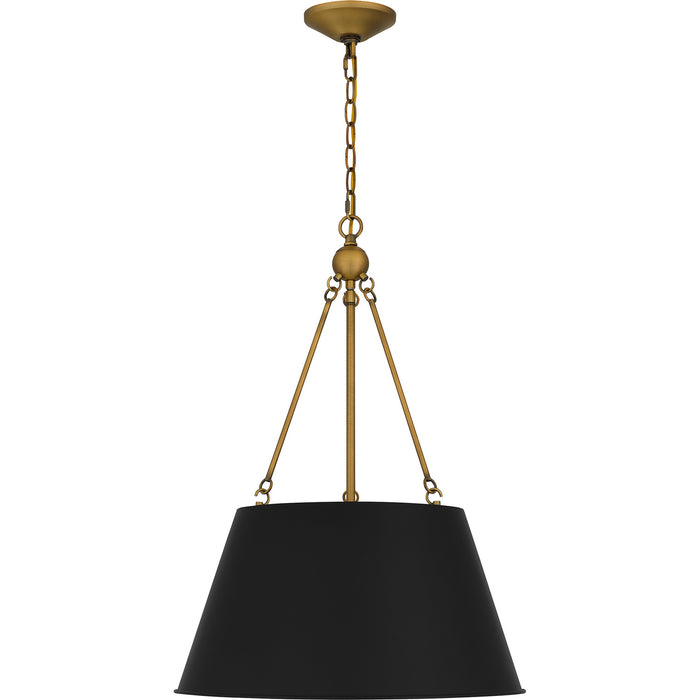 Quoizel QP5597MBK Quoizel Pendant Four Light Pendant, Matte Black Alternate Image 2.jpg