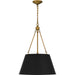 Quoizel QP5597MBK Quoizel Pendant Four Light Pendant, Matte Black Alternate Image 2.jpg
