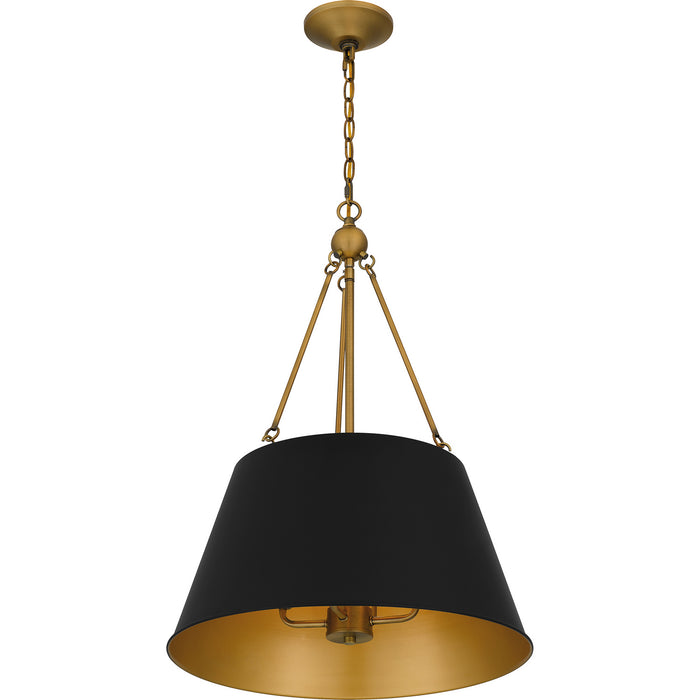 Quoizel QP5597MBK Quoizel Pendant Four Light Pendant, Matte Black Alternate Image 3.jpg