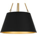 Quoizel QP5597MBK Quoizel Pendant Four Light Pendant, Matte Black Alternate Image 4.jpg