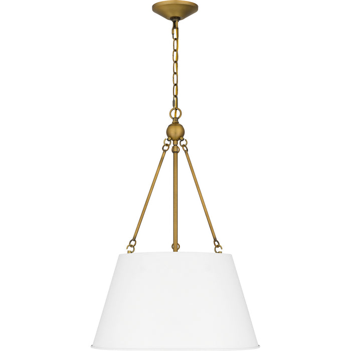 Quoizel QP5597W Quoizel Pendant Four Light Pendant, White Lustre Alternate Image 2.jpg