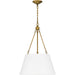 Quoizel QP5597W Quoizel Pendant Four Light Pendant, White Lustre Alternate Image 2.jpg