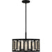 Quoizel QP5600MBK Quoizel Pendant Four Light Pendant, Matte Black Alternate Image 2.jpg