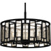 Quoizel QP5600MBK Quoizel Pendant Four Light Pendant, Matte Black Alternate Image 4.jpg