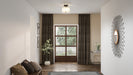 Quoizel ROW1714MBK Rowland Two Light Semi Flush Mount, Matte Black Alternate Image.jpg