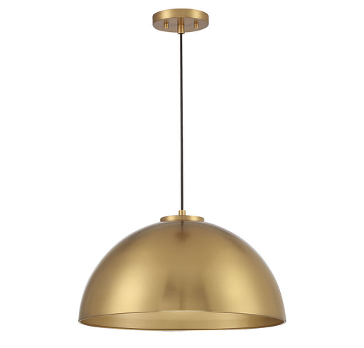 Shoppers Lighting SH7024NB Heidi One Light Pendant, Natural Brass Alternate Image.jpg