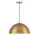 Shoppers Lighting SH7024NB Heidi One Light Pendant, Natural Brass Alternate Image 2.jpg