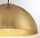 Shoppers Lighting SH7024NB Heidi One Light Pendant, Natural Brass Alternate Image 4.jpg
