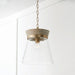 Capital Lighting 347311WS Finn One Light Pendant, White Wash and Matte Brass Alternate Image.jpg