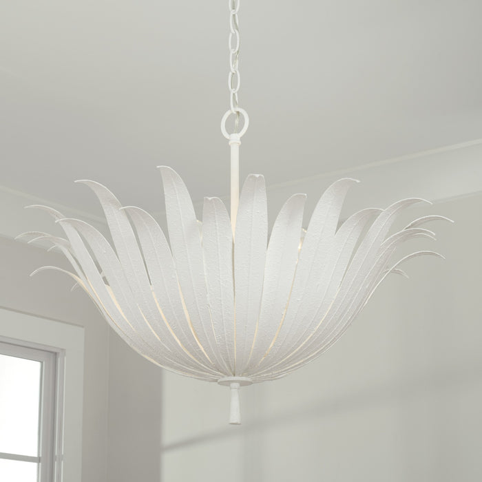 Capital Lighting 349541XW Eden Four Light Pendant, Textured White Alternate Image 2.jpg