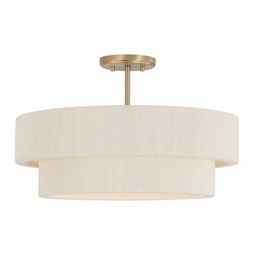 Capital Lighting 349841MA Delaney Four Light Pendant, Matte Brass Alternate Image.jpg