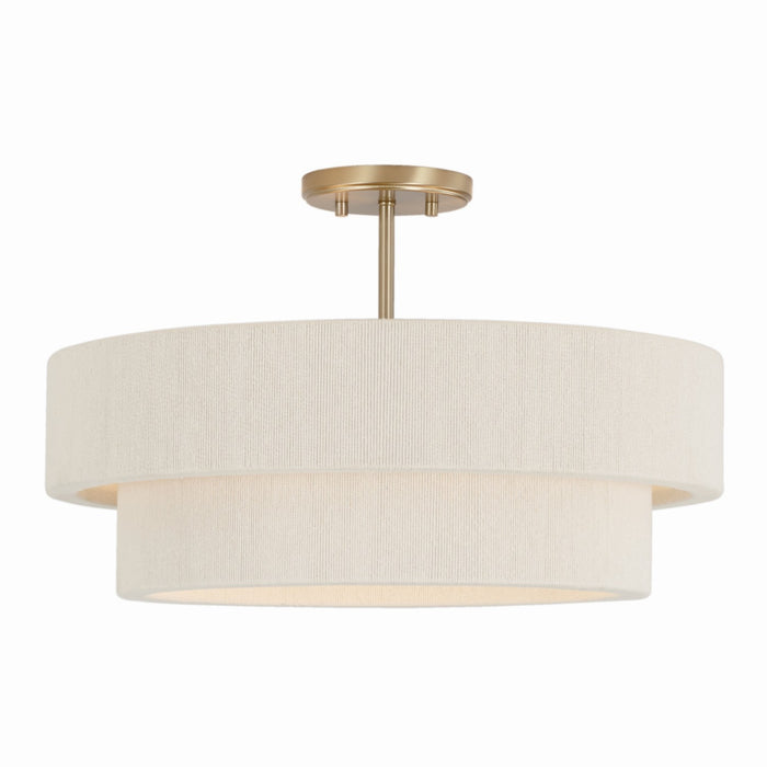 Capital Lighting 349841MA Delaney Four Light Pendant, Matte Brass Alternate Image.jpg