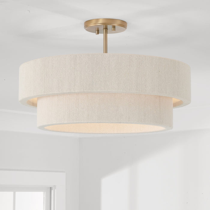 Capital Lighting 349841MA Delaney Four Light Pendant, Matte Brass Alternate Image 3.jpg