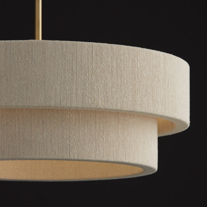 Capital Lighting 349841MA Delaney Four Light Pendant, Matte Brass Alternate Image 4.jpg