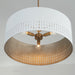 Capital Lighting 350233AW Dash Three Light Pendant, Aged Brass and White Alternate Image 4.jpg