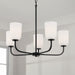 Capital Lighting 448851MB-542 Lawson Five Light Chandelier, Matte Black Alternate Image 2.jpg