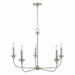Capital Lighting 448951BN Presley Five Light Chandelier, Brushed Nickel Alternate Image.jpg