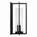Capital Lighting 948231BK Kent Three Light Outdoor Wall Lantern, Black Alternate Image 2.jpg