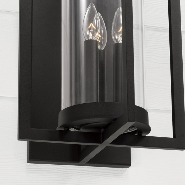 Capital Lighting 948231BK Kent Three Light Outdoor Wall Lantern, Black Alternate Image 4.jpg
