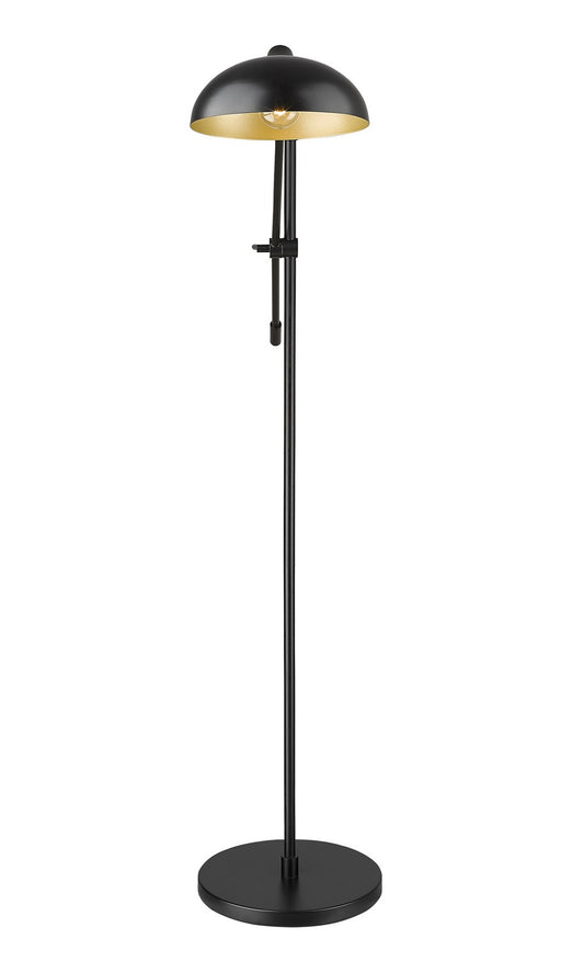Z-Lite 1942FL-MB Bellamy One Light Floor Lamp, Matte Black Alternate Image.jpg