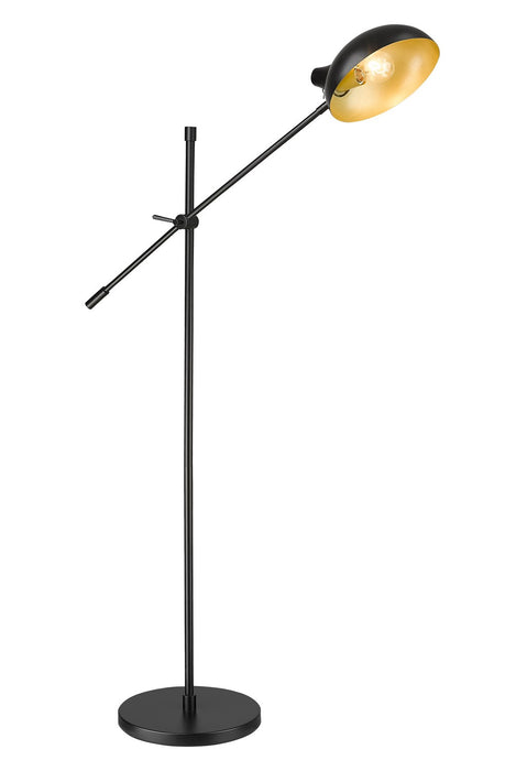 Z-Lite 1942FL-MB Bellamy One Light Floor Lamp, Matte Black Alternate Image 2.jpg