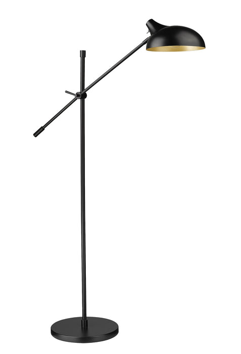 Z-Lite 1942FL-MB Bellamy One Light Floor Lamp, Matte Black Alternate Image 3.jpg
