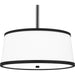 Quoizel KYL2820MBK Kylen Four Light Pendant, Matte Black Alternate Image 4.jpg