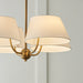 Capital Lighting 450441AD Welsley Four Light Chandelier, Aged Brass Alternate Image 2.jpg