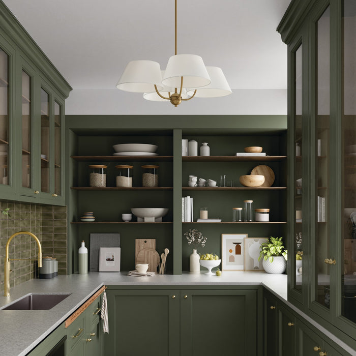 Capital Lighting 450441AD Welsley Four Light Chandelier, Aged Brass Alternate Image 4.jpg