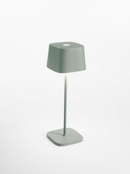 Zafferano LD0870G4 Ofelia LED Table Lamp, Sage Alternate Image.jpg