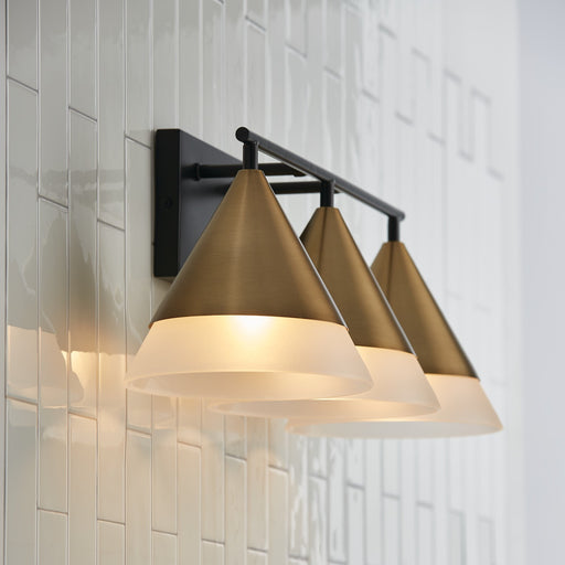 Capital Lighting 151931AB Avant Three Light Vanity, Aged Brass and Black Alternate Image.jpg
